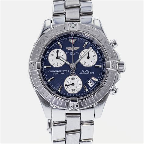 breitling aeromarine colt a73350 chronometer chronograph|Breitling chrono colt.